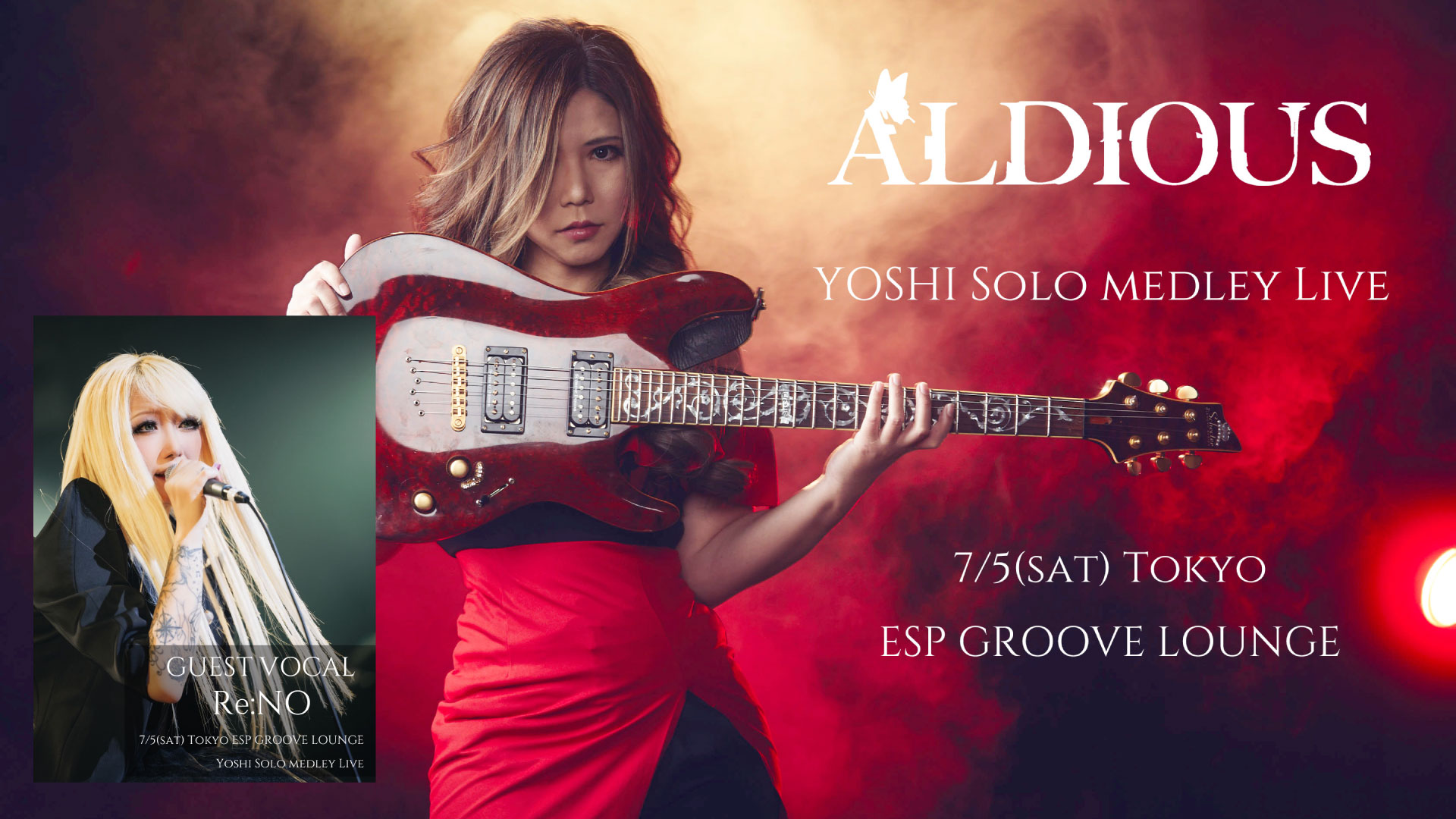 ALDIOUS YOSHI SOLO MEDLEY LIVE